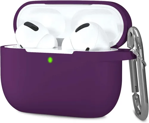 Miniatura 27 de Funda de silicona con iluminación nocturna para AirPods Pro, Hamile con llavero para Apple Airpod Pro 1ª/2ª generación 2019 2022, para mujeres