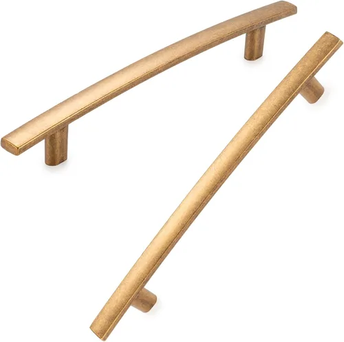 Miniatura 48 de KOOFIZO Paquete de 20 tiradores de bronce aceitado de 3 pulgadas para gabinetes de cocina, manijas de bronce frotado para gabinetes de cocina