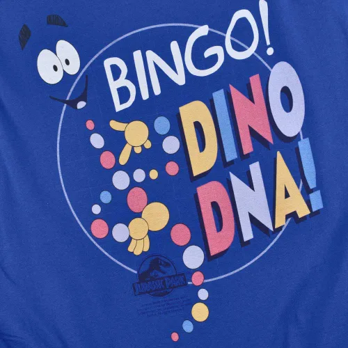 Miniatura 6 de Popfunk Camiseta clásica de Jurassic Park Bingo Dino Mr DNA