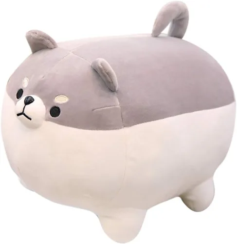 Miniatura 9 de Shiba Inu - Almohada de felpa para perro, juguete de peluche Corgi Shiba Inu, almohada de peluche suave para abrazar, regalo para San Valentín