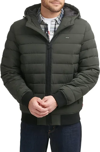 Miniatura 7 de Levi's Chaqueta bomber pesada acolchada con capucha para hombre