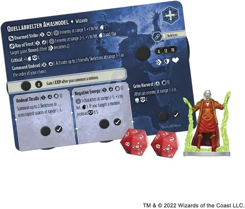 Miniatura 4 de Dungeons & Dragons Onslaught: Paquete de Facción de Magos Rojos