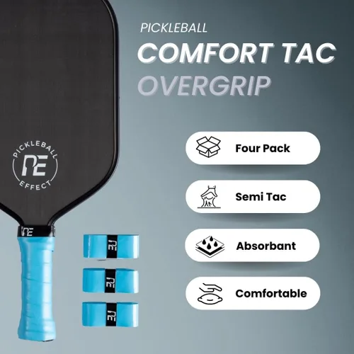 Miniatura 2 de Agarre de pala de pickleball - Cinta de agarre antideslizante para raqueta de tenis - Agarre cómodo de alto rendimiento para una fácil sujeción