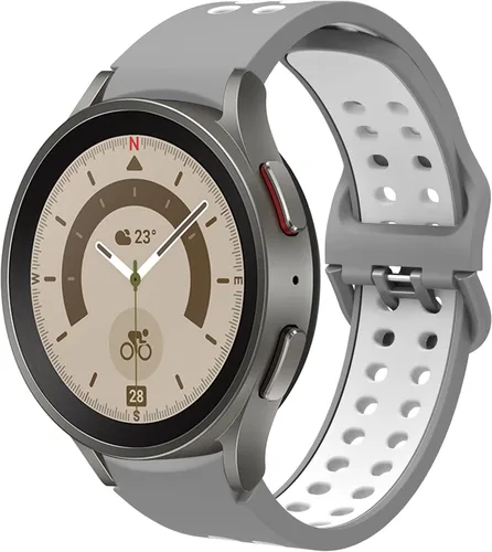 Miniatura 14 de VeveXiao Correa deportiva compatible con Samsung Galaxy Watch 5 Pro de 1.772 pulgadas/Watch 4 Classic 1.654 pulgadas/1.811 pulgadas, sin huecos