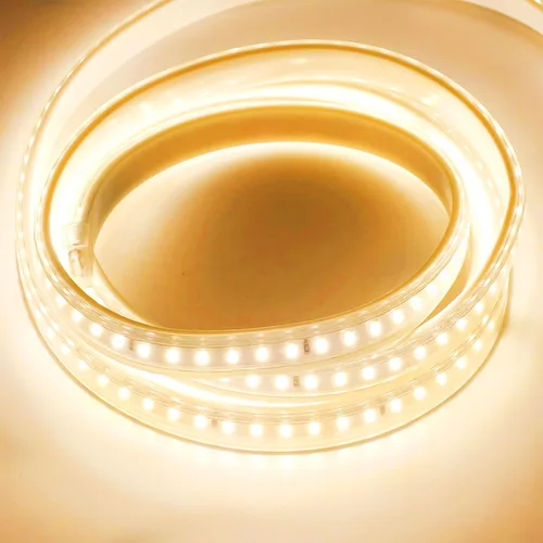 Miniatura 2 de SUYOOULIN Tira de luces LED, alto voltaje AC110V-130V 3.3 pies/3.3 ft, súper brillante, 1000 lúmenes, 5050, 60 LEDs/m, tiras de luz LED IP68
