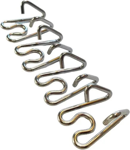 Miniatura 3 de Paquete de 4 eslabones de collar de acero inoxidable mediano a grande (0.118 in)