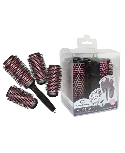 Miniatura 11 de Olivia Garden MultiBrush - Cepillo térmico desmontable no eléctrico con barril de cerámica