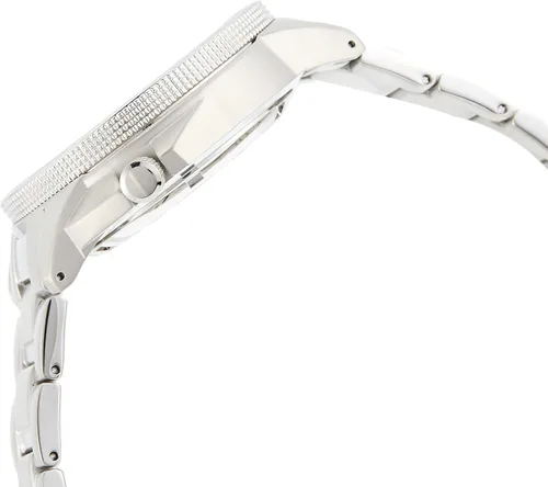 Miniatura 3 de Seiko SKZ211K1 Five Sports - Reloj automático de acero inoxidable para hombre, Blanco, Reloj analógico, reloj automático