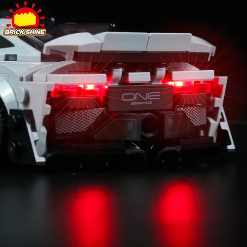 Miniatura 7 de Kit de luces para Lego Speed Champions Mercedes AMG 76909 (Lego Set no incluido) (Classic)