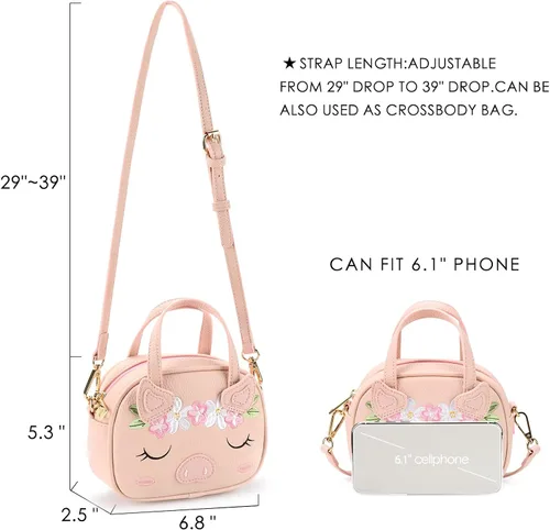 Miniatura 2 de mibasies Bolso para niñas pequeñas de 3 a 8 años