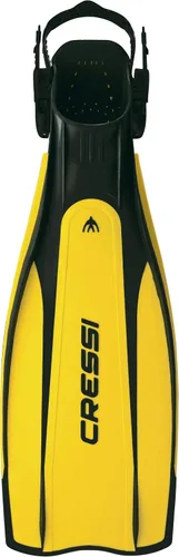 Miniatura 2 de Aletas de buceo con talón abierto Pro Light de Cressi, hechas en Italia Amarillo