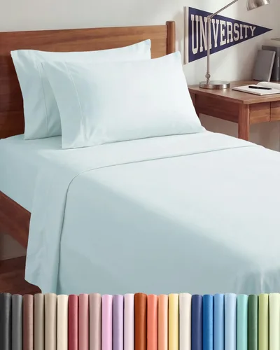 Miniatura 175 de Juego de sábanas Queen de 6 piezas, sábanas tamaño Queen, ropa de cama suave de lujo de hotel, refrescante, cómoda y transpirable, 1 encimera, 1 26