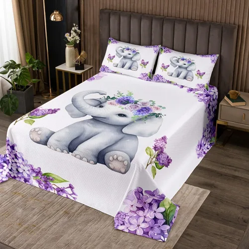 Miniatura 5 de Colcha de vaqueras occidentales para niños, tamaño individual, con estampado de piel de vaca rosa, decoración de habitación de niños y adultos