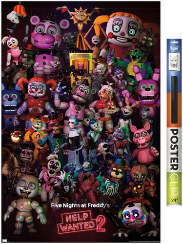 Five Nights at Freddy's: Help Wanted 2 - Póster de pared de grupo