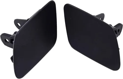 Tapa para arandela de faros delanteros, 1 par delantero izquierdo y derecho compatible con BMW X5 E70 lado del conductor y del pasajero 51657199141