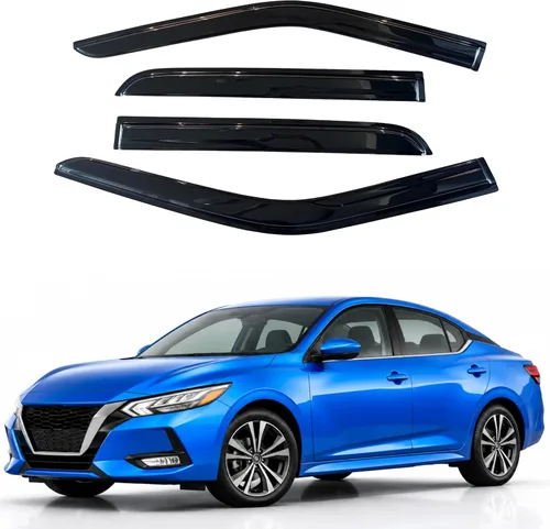 Miniatura 189 de Visor para ventana IG para Hyundai Venue 2020-2023, protector contra la lluvia, adhesivo extra duradero, deflector de viento para lado