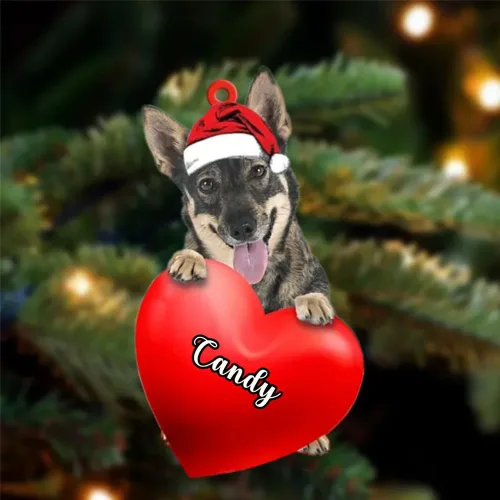 Miniatura 98 de Adornos de Navidad personalizados para perros, nombre personalizado, adorno de Malamute de Alaska, adornos acrílicos, regalos de Navidad, amantes
