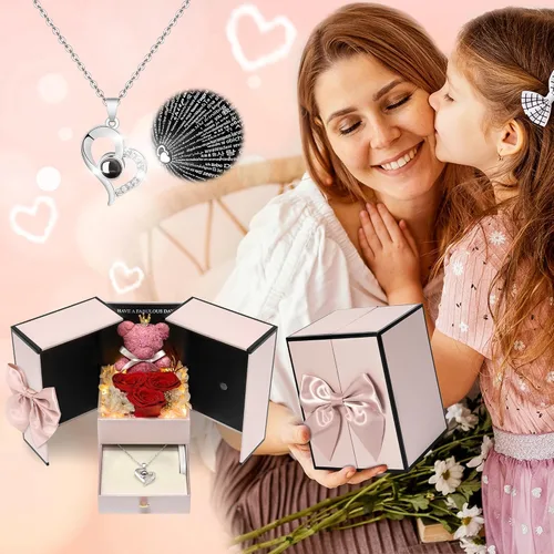 Miniatura 4 de Childom Regalos para el día de la madre para mamá, regalos de cumpleaños para mujeres, regalo de flores para el día de la madre, regalo para madres