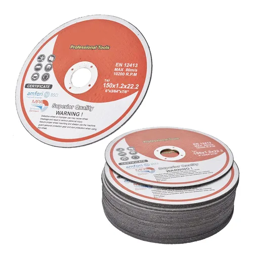 Miniatura 20 de Paquete de 50 discos de corte finos de metal y acero inoxidable de 4-1/2 x 040 x 7/8 pulgadas