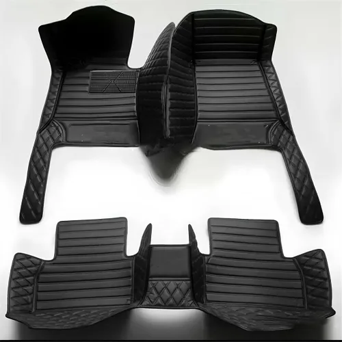 Miniatura 40 de Alfombrillas personalizadas de cuero artificial para automóvil, impermeables, antideslizantes, adecuadas para automóviles, SUV, camionetas, protegen