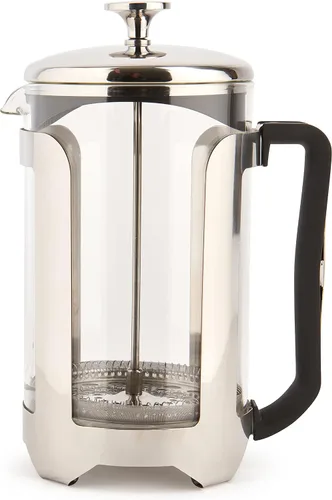 Miniatura 8 de La Cafetière Cafetera de prensa francesa de acero inoxidable Roma