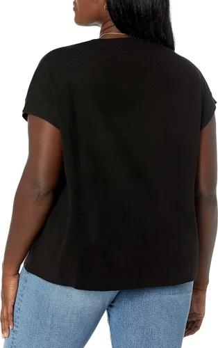 Miniatura 6 de The Drop Chaleco tipo suéter Zhen con cuello en V para mujer