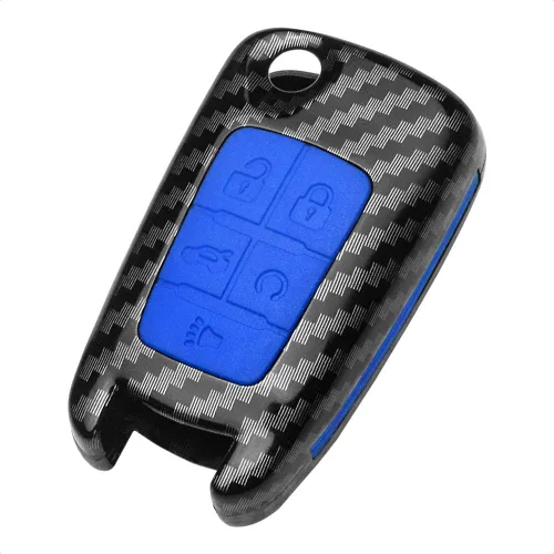 Miniatura 6 de Funda para Llavero Plegable para Buick para Chevrolet para Chevy para GMC 3 4 Botones Entrada sin Llave Control Remoto Accesorios Cubierta