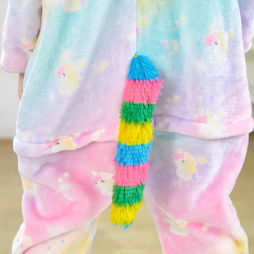 Miniatura 30 de Mameluco de unicornio para pijamas de animales, cosplay, disfraz unisex de Halloween