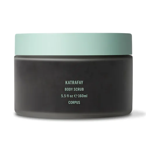 Corpus - Exfoliante corporal Katrafay | Rejuvenece y exfolia la piel opaca, fórmula a base de plantas con aceites de grado facial y botánicos | Sin