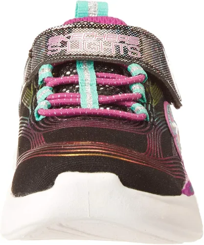 Miniatura 2 de Skechers Tenis unisex Glow-Brites para niños, Arcoiris (Rainbow)