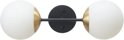 Miniatura 12 de Globe Electric Wren - Aplique de pared de 1 luz, negro mate, cable de diseño de tela trenzada negra de 6 pies, interruptor basculante