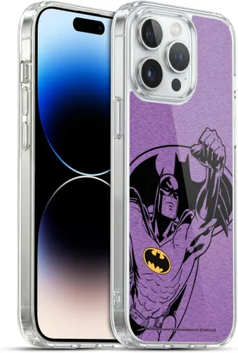 Miniatura 189 de Head Case Designs Funda de gel con licencia oficial de Batman DC Comics Bat Signal Logos [protección de grado militar] compatible con Apple iPhone 7