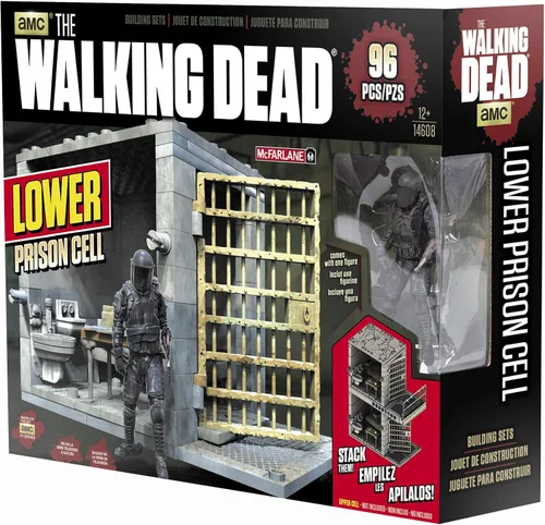 Miniatura 2 de McFarlane Toys Juegos de construcción: The Walking Dead TV Lower Prison Cell Playset