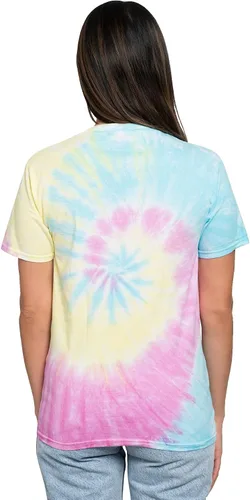Miniatura 5 de Disney Camiseta para mujer Minnie Mouse Print 100% algodón Tie Dye
