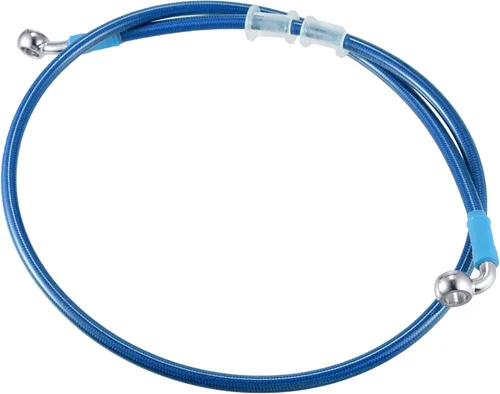 Miniatura 19 de X AUTOHAUX 31.5 in AN3 M10 Línea de freno hidráulico para coche, manguera de aceite, 28 ° 90 ° acero inoxidable para coche, motocicleta, motocross