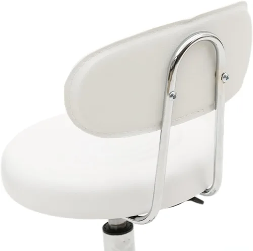 Miniatura 4 de Silla de salón con ruedas, silla ajustable con tecnología de pestañas con respaldo, asiento giratorio de masaje con ruedas, taburetes hidráulicos