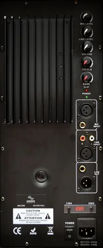 Miniatura 5 de Harmony Audio HA-C15A Pro DJ Concert Series 15" Powered 1000W PA Altavoz Gabinete