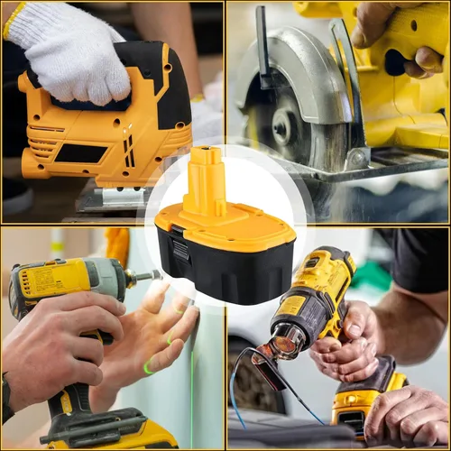 Miniatura 7 de DC9096 6.0Ah 18V Reemplazo para baterías Dewalt Ni-MH Compatible con Dewalt 18V Batería DC9098 DC9099 DW9095 DW9096 DW9098 Herramientas eléctricas