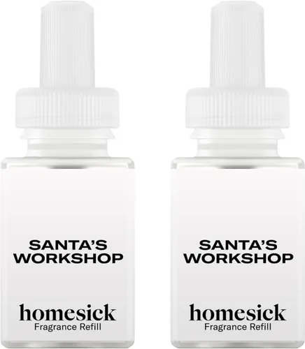 Pura & Homesick Recambio de Aroma para el Hogar - Difusor de Aire Inteligente - Horas de Fragancia de Lujo por Recarga - Esencial para el Hogar -