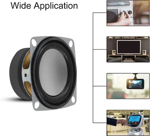 Miniatura 4 de 2 "4ohm 3W altavoz de audio de gama completa Altavoz estéreo Woofer para Arduino (4pcs)