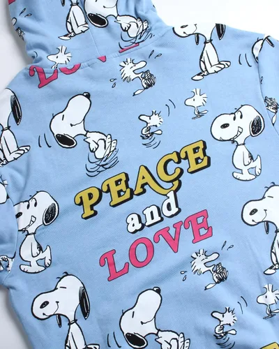 Miniatura 4 de Peanuts Sudadera Snoopy para hombre, sudadera con capucha vintage de Snoopy y Woodstock