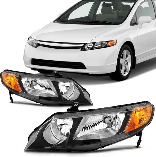 Miniatura 21 de Ensamble de faros SCITOO Compatible con 2010-2014 para Subaru Legacy 2010-2014 para Subaru Outback Faros con lente transparente y carcasa cromada