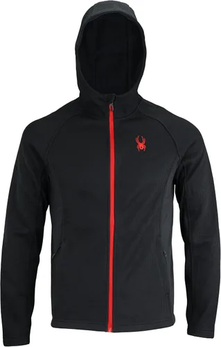 Miniatura 2 de Spyder Chaqueta con capucha con cremallera completa para hombre, opciones