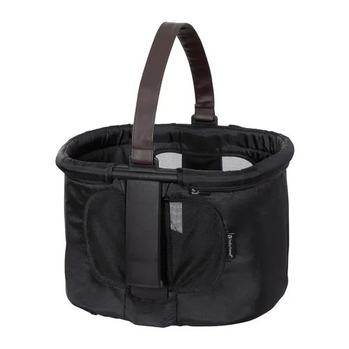 Baby Trend - Cesta de almacenamiento modular para cochecito individual a doble Morph, negro (Dash Black)