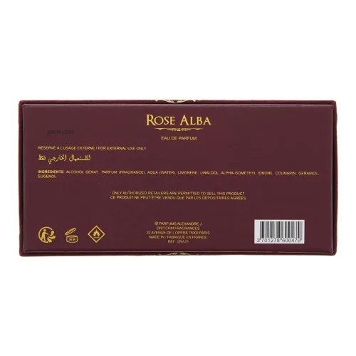 Miniatura 2 de Alexandre .J The Collector Rose Alba Eau de Parfum en espray para mujer, 3.4 onzas