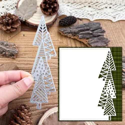 Miniatura 10 de Lapoo Festivales Plantillas de Corte Metálicas para Álbum de Recortes - Plantillas de Corte Duraderas para Álbum de Fotos de Bricolaje, Papel