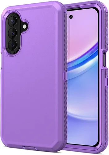 Miniatura 20 de Jiunai Funda para Samsung A16, a prueba de golpes, antipolvo, protección resistente, de doble capa, borde elevado, para exteriores, híbrida
