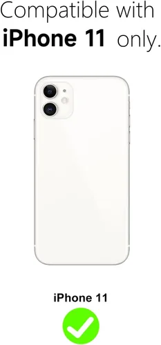 Miniatura 2 de Svanove Funda para iPhone 11 con Purpurina, Brillante Femenina Linda con Brillo Resplandeciente Reluciente Luminosa Funda de Teléfono para Mujeres