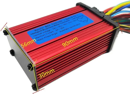 Miniatura 3 de Bicicleta eléctrica Scooter eléctrico inteligente sin escobillas controlador de onda cuadrada pantalla LCD 24 V 36 V 48 V 60 350 W 250 W universal