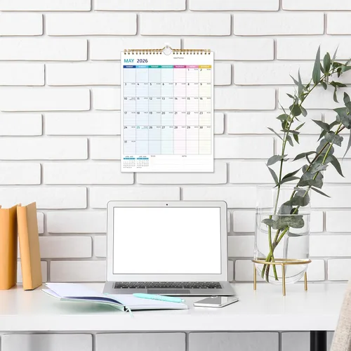 Miniatura 2 de Calendario de pared 2026-2027: úsalo ahora hasta junio de 2027, calendario de pared 2026-2027, 21 calendarios mensuales, 8.5 x 11 pulgadas
